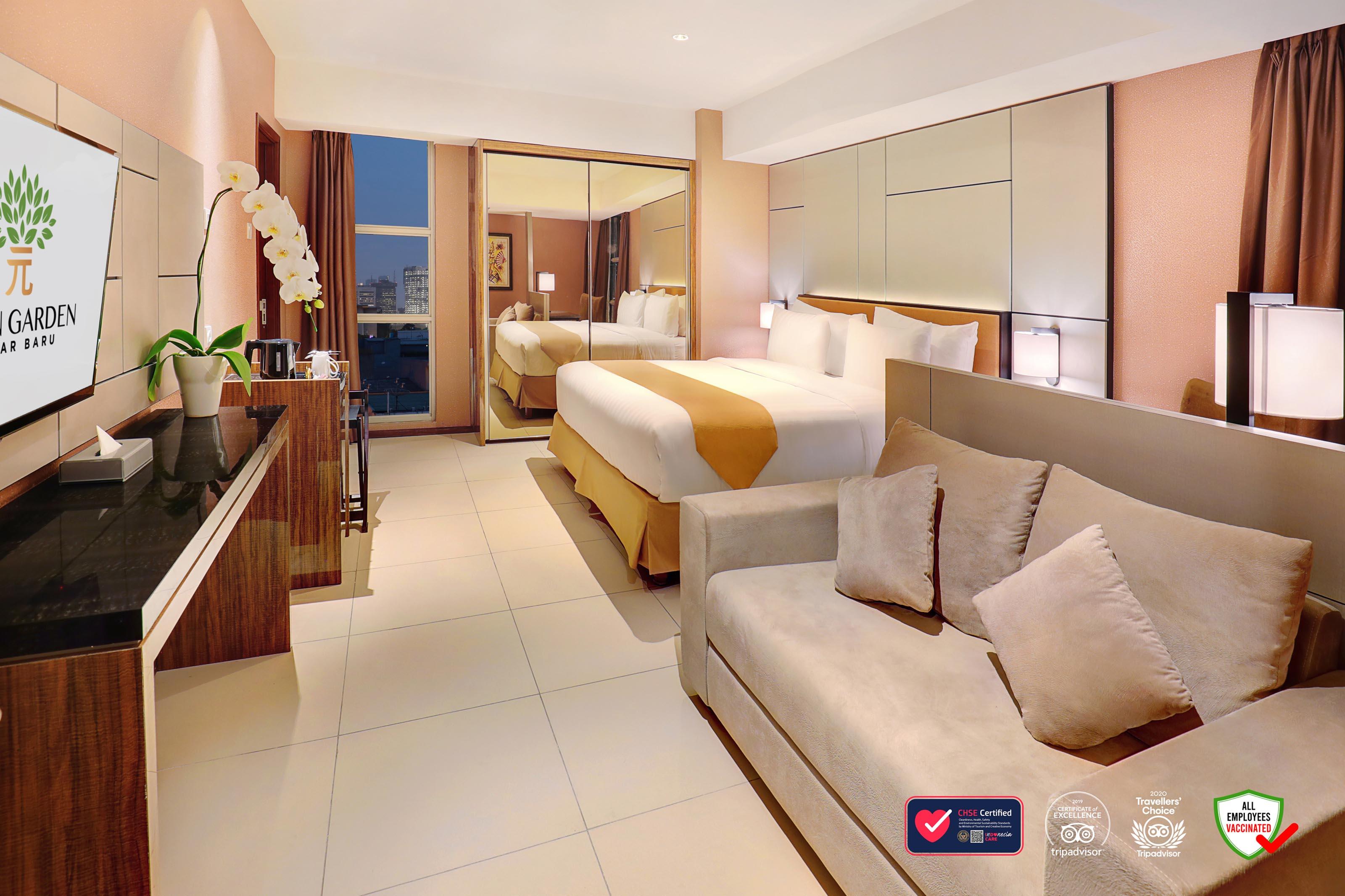 Hotel Yuan Garden Pasar Baru Dżakarta Zewnętrze zdjęcie