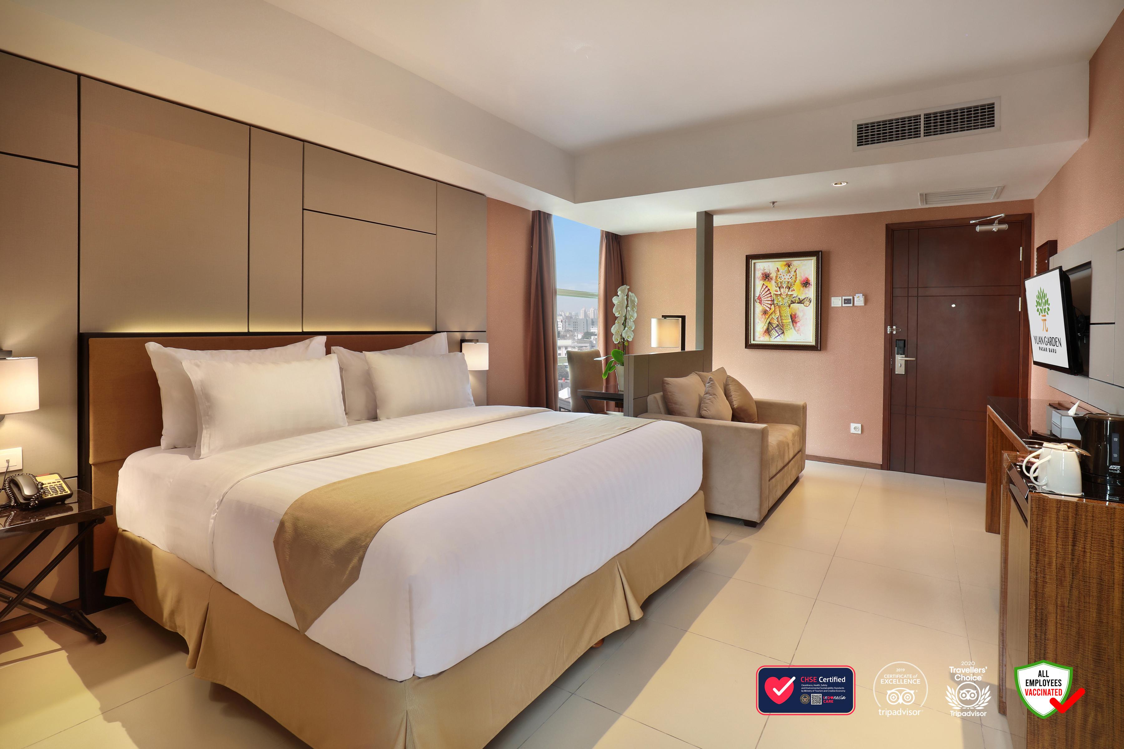 Hotel Yuan Garden Pasar Baru Dżakarta Zewnętrze zdjęcie